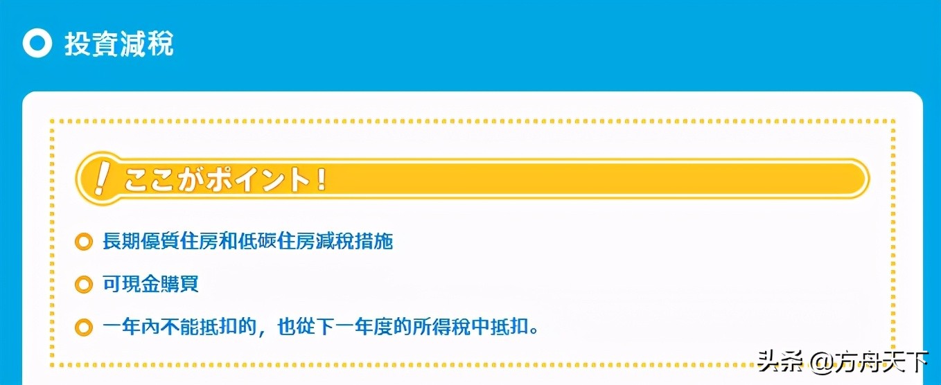 令和2至4年间，在日本购置房屋可抵扣税项多达3类以上