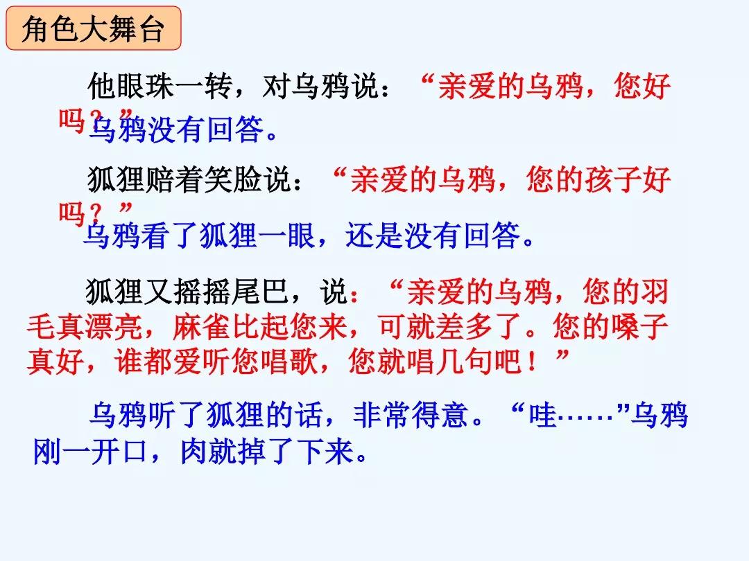 一年级语文园地五狐狸和乌鸦续编,部编版五年级语文语文园地一讲解