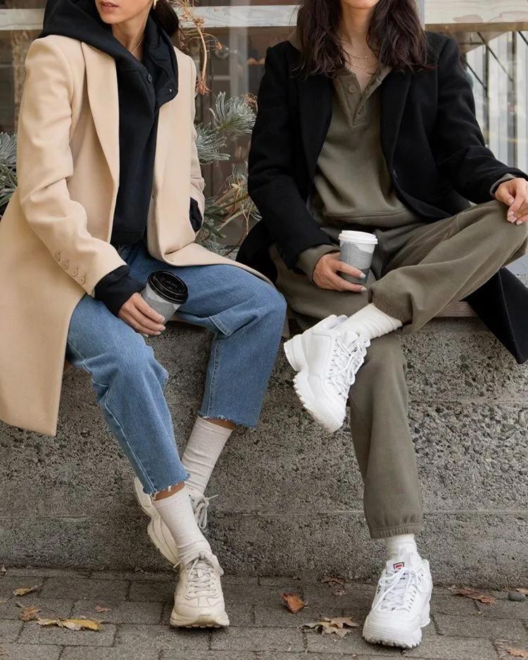 显高毛呢大衣,毛呢大衣正确穿搭