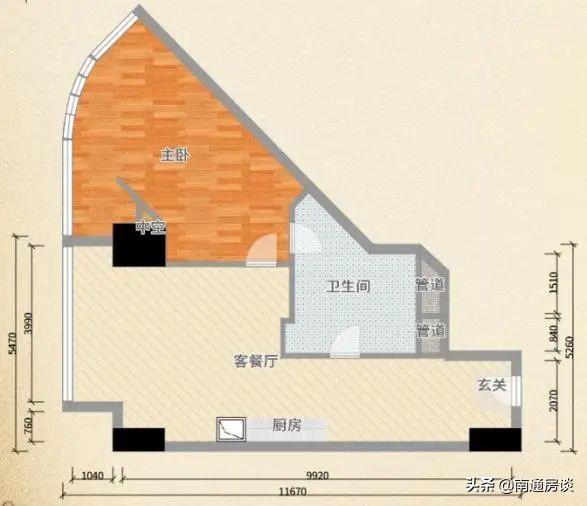 盘点南通的六大奇葩户型，你的小区中招了吗？