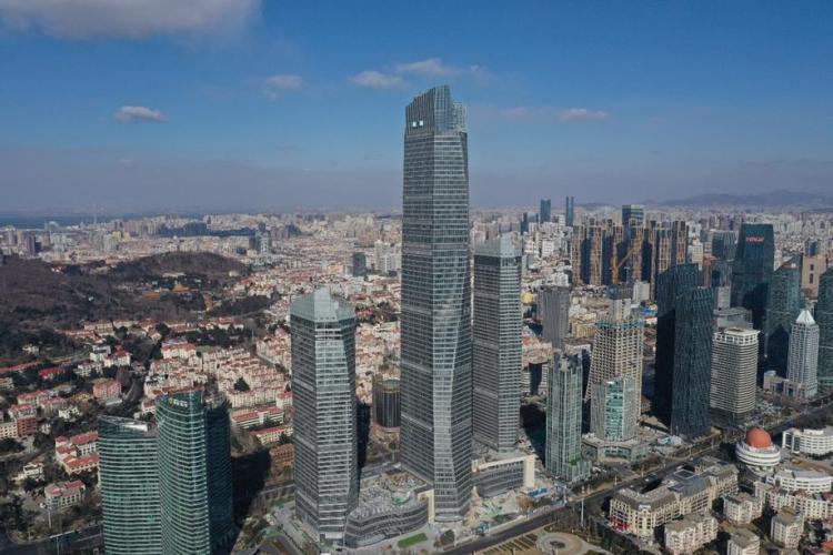 青岛十大最高的高楼,青岛最高的十座高楼