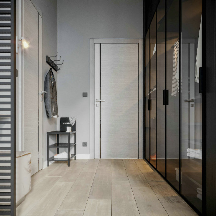 走廊整体设计,小户型细长户型布局设计