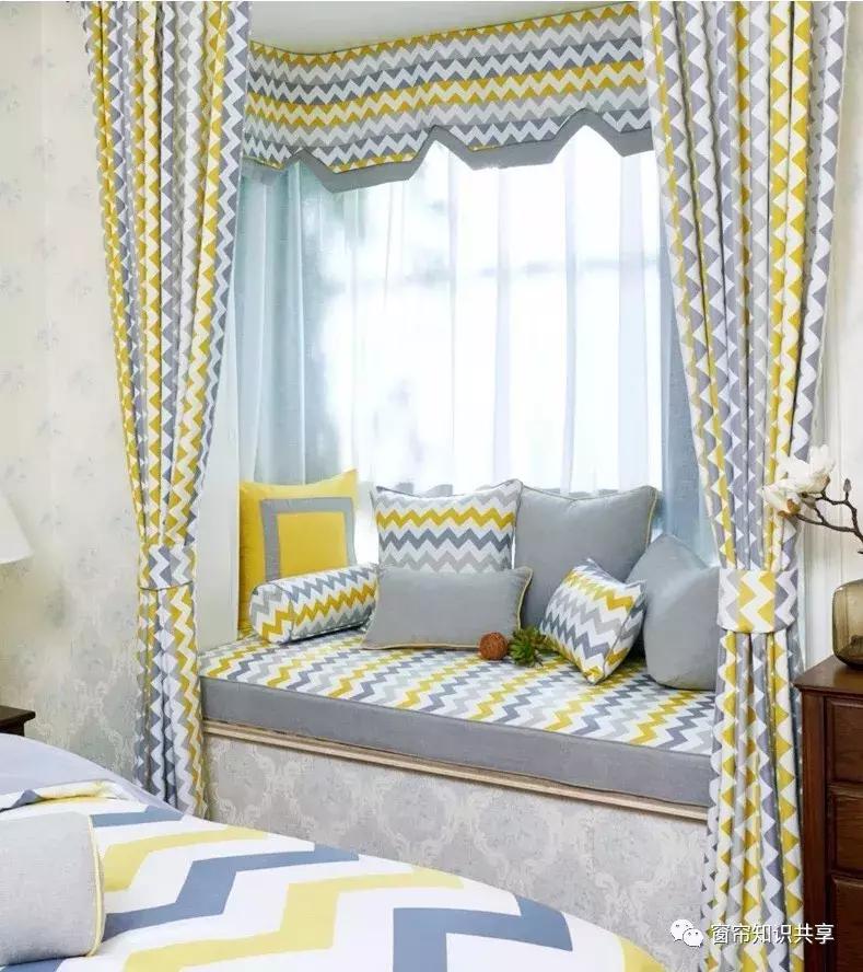 飘窗窗帘帘头极简风,飘窗窗帘帘头颜色