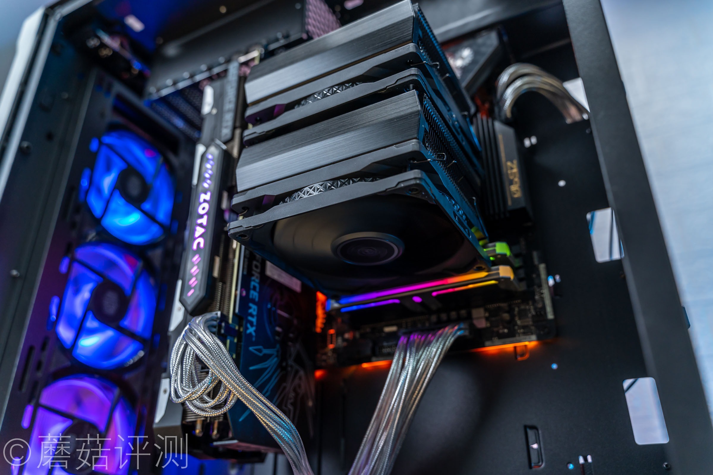 九州风神大霜塔v3散热测试,cpu散热器九州风神大霜塔