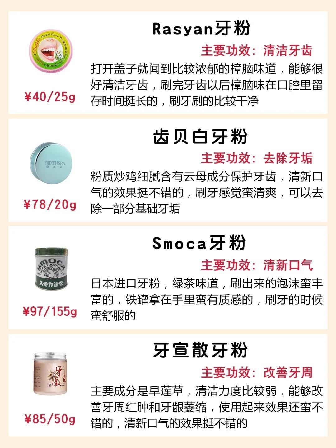 牙齿美白的国货之光,平价牙粉美白去黄测评