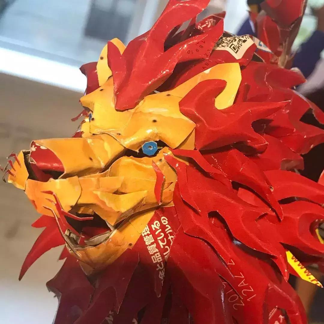 泡面武士，咖啡火车！日本空箱职人将废纸盒玩儿出了新花样