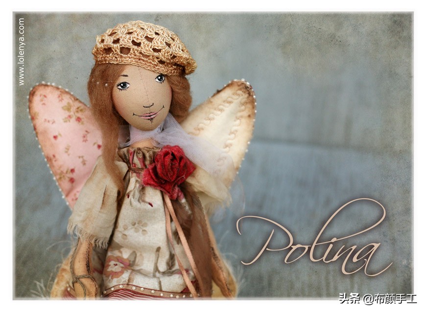 OlgaAbakumova的布艺娃娃,魔法花园里小花仙