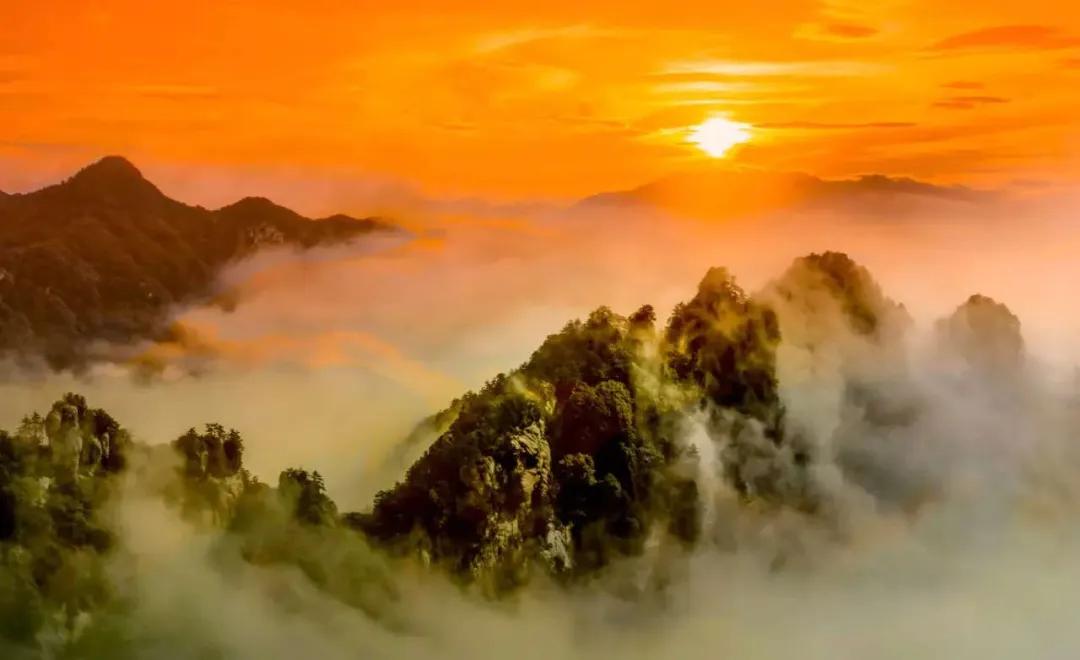 关于嵩县九皋山的诗句,嵩县田湖镇九皋山