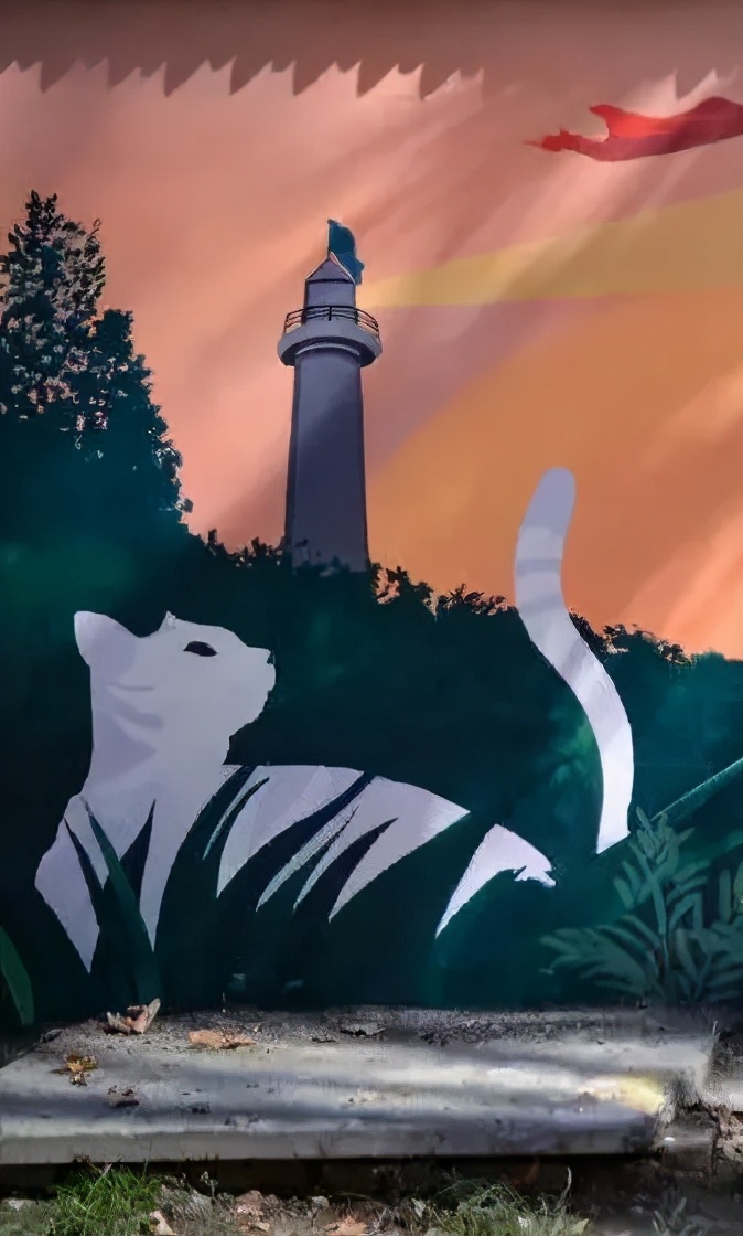 一墙一风景,一墙一景图