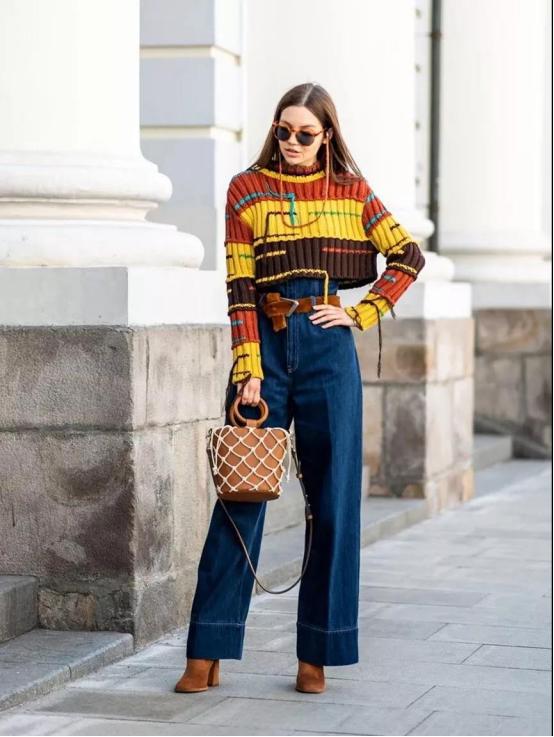 穿了这么多年裤子，一年四季都喜欢“阔腿裤”，立志穿出花来