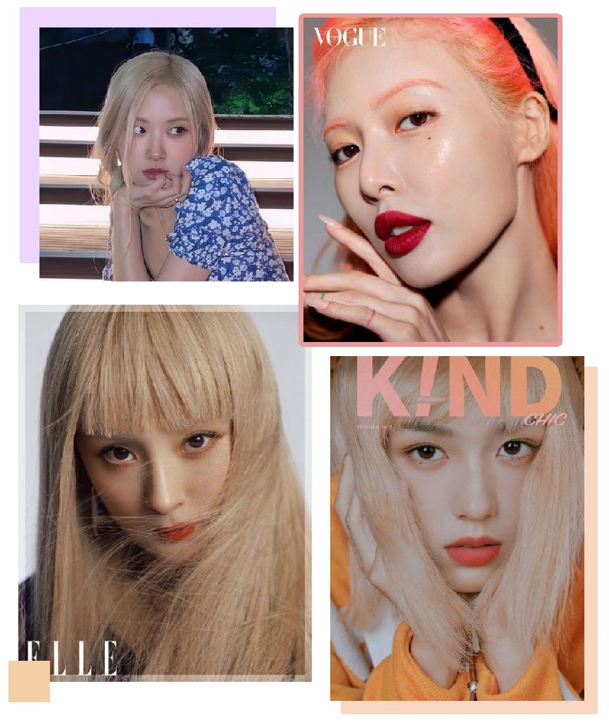 小仙女必染的发色,漂亮妹妹发色