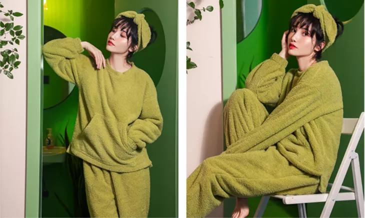 适合外出穿的家居服纯欲风,好看又能穿出门的居家服