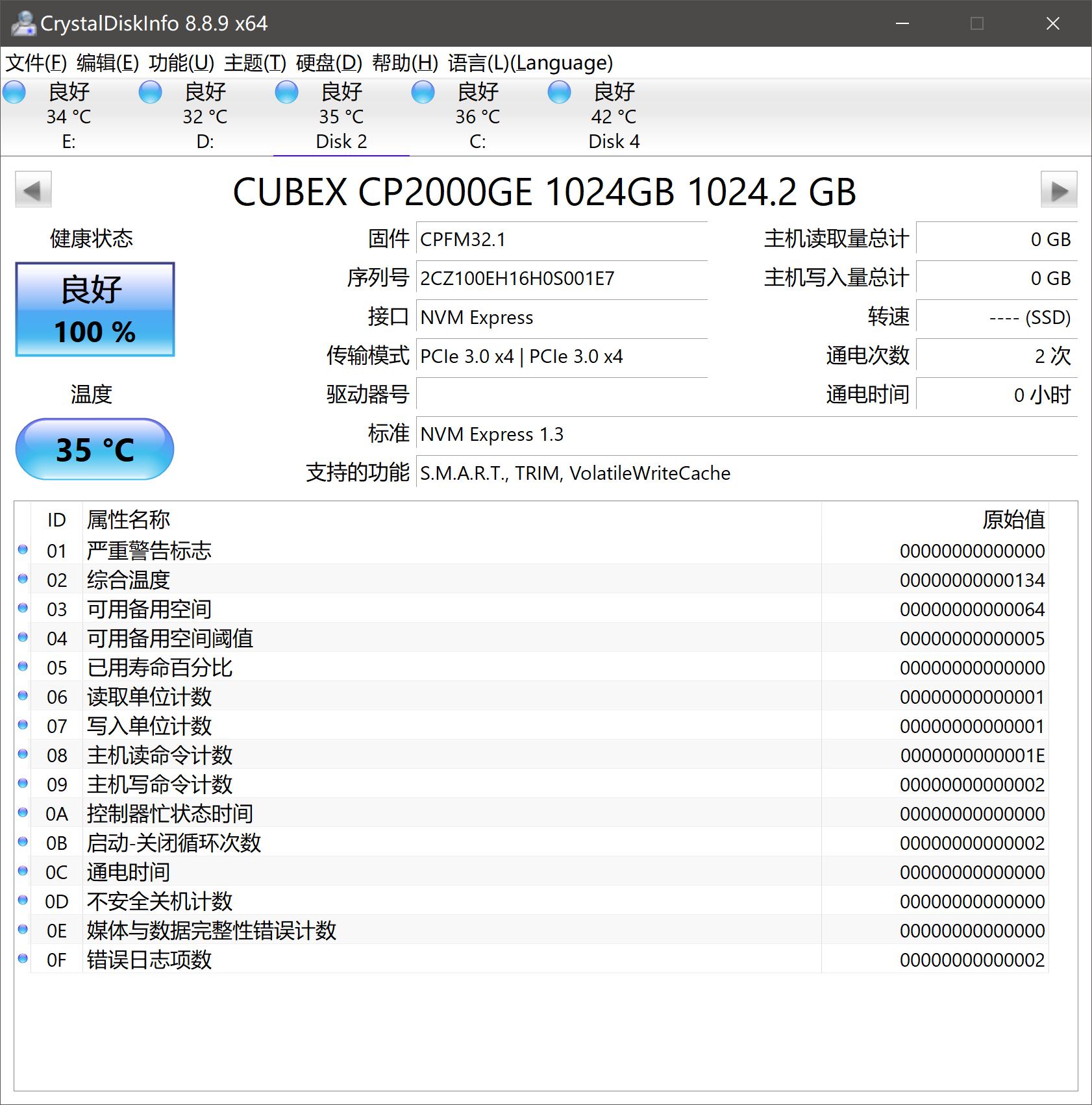 速柏cp2000固态硬盘入门级的nvme,速柏cp2000ge评测
