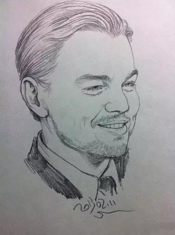 人物速写肖像画,速写是看一眼就能画出来的吗