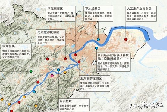 浙江大湾区四大新区,下沙东部湾新城最新规划