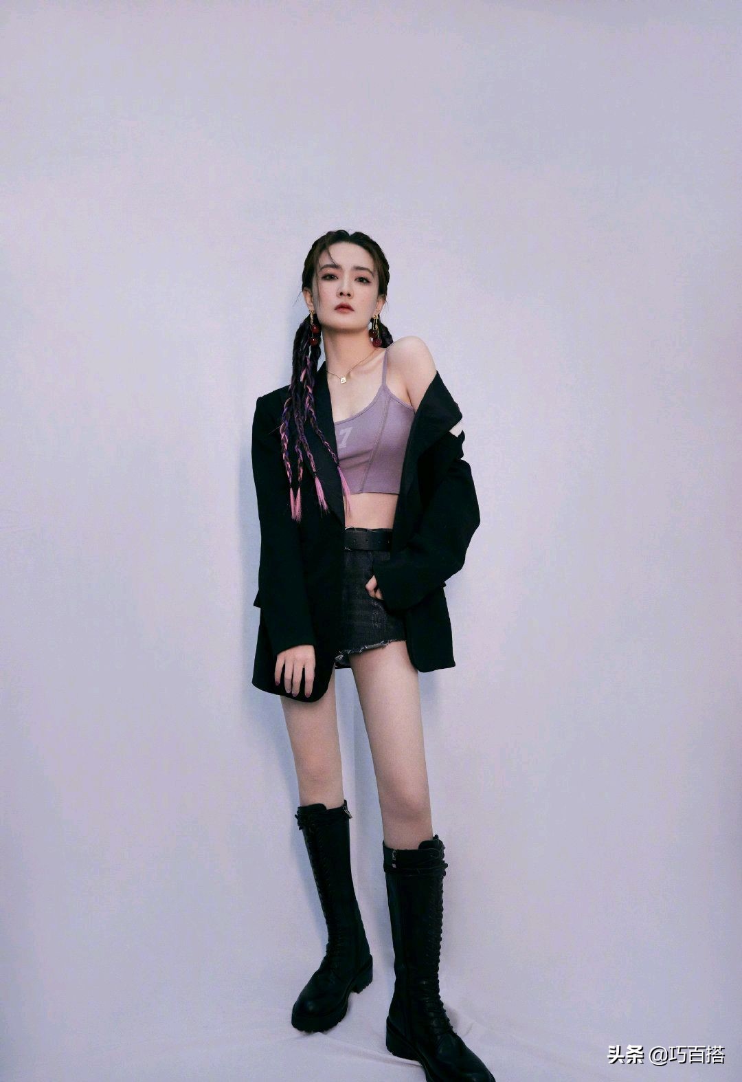 徐璐短裤穿搭图片,徐璐的教科书式穿搭