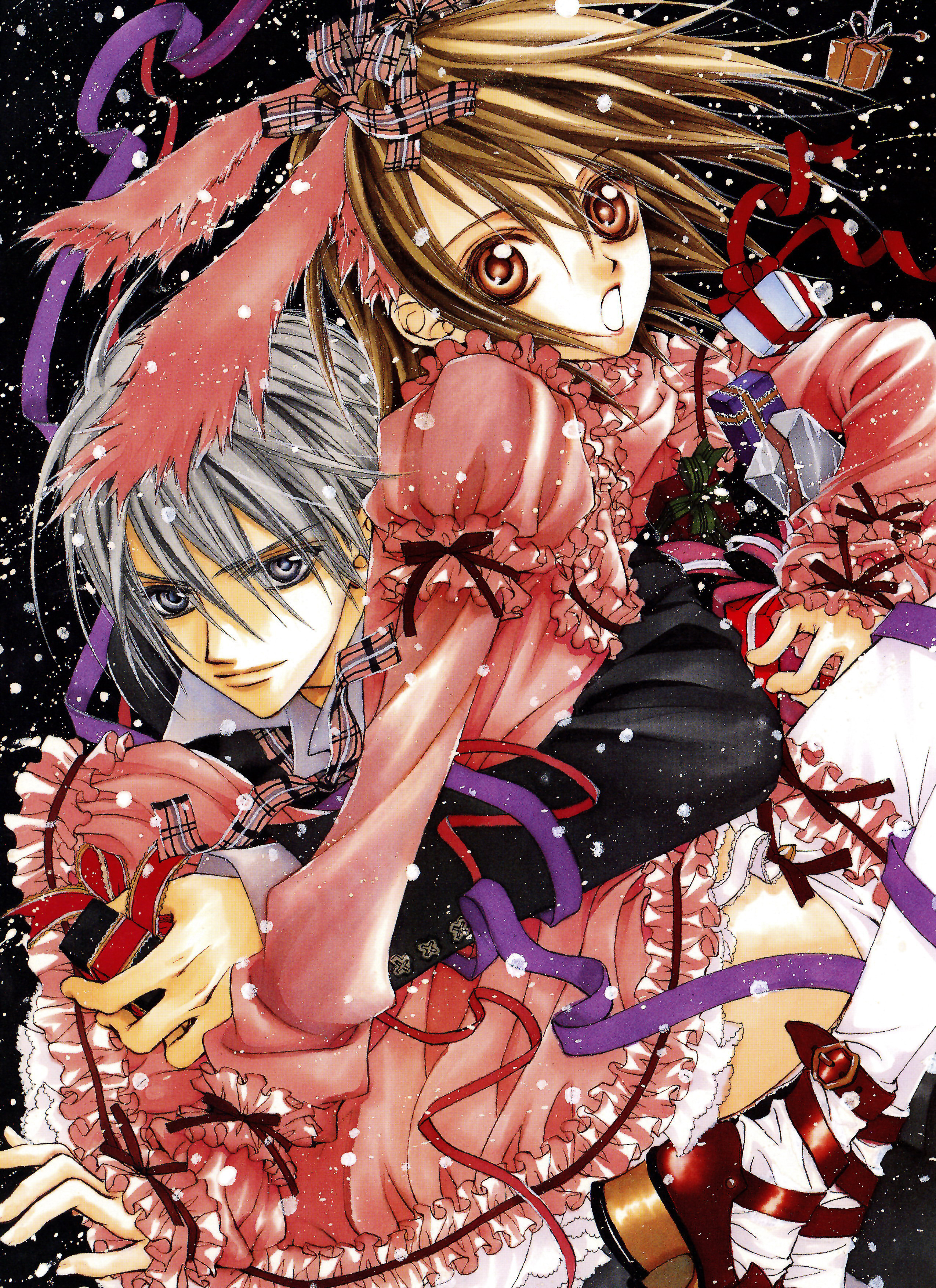 有关帅气吸血鬼的漫画图片,画风超精致的日本吸血鬼漫画