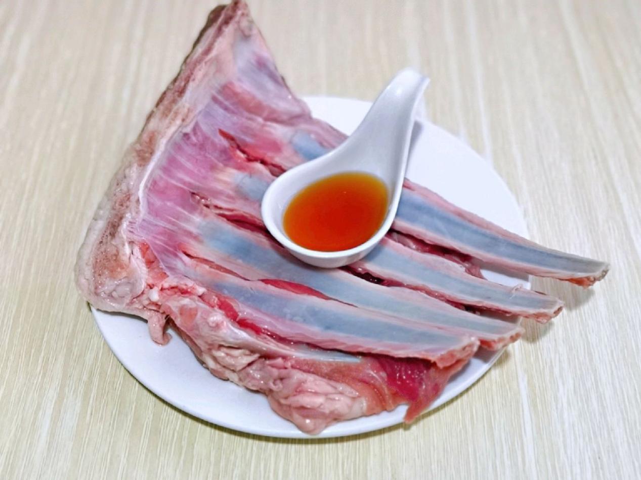 家用烤箱版奥尔良风味烤羊排,奥尔良腌料腌制羊排空气炸锅烤