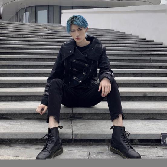 风衣朋克风,小众朋克风风衣