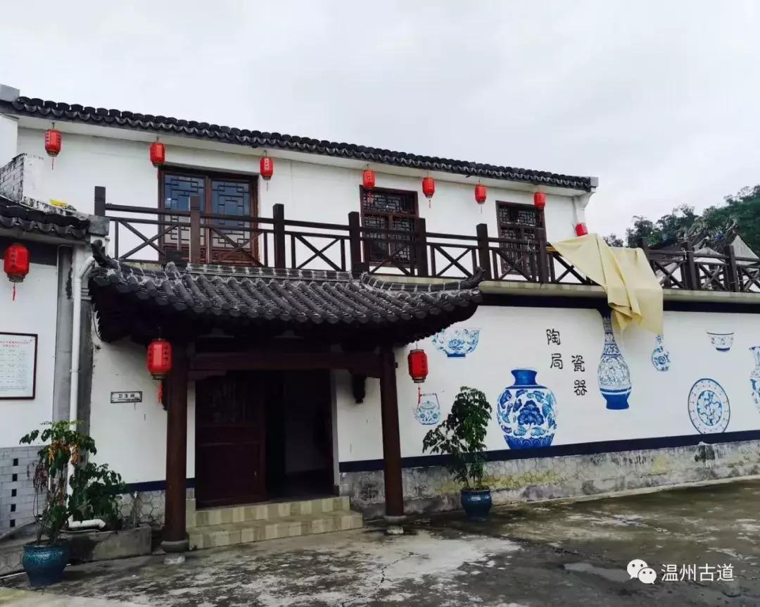 千年古村平阳县鸣山村古城夜景,平阳昆阳鸣山古村落