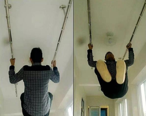 晾衣杆的卖家秀能有多沙雕?商家:钱退你,求你把评论删了