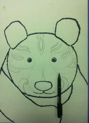 中国脸谱创意儿童画,儿童画创意教程