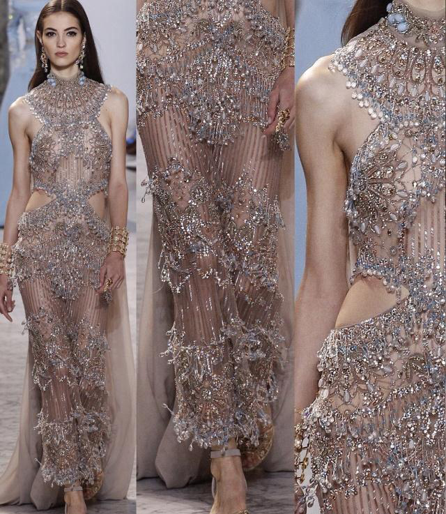 异域风服装t台高定,惊鸿一瞥美轮美奂