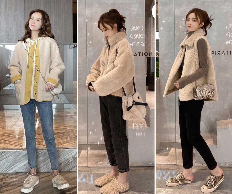 54套不同颜色的秋冬穿搭,54套韩系气质秋冬穿搭