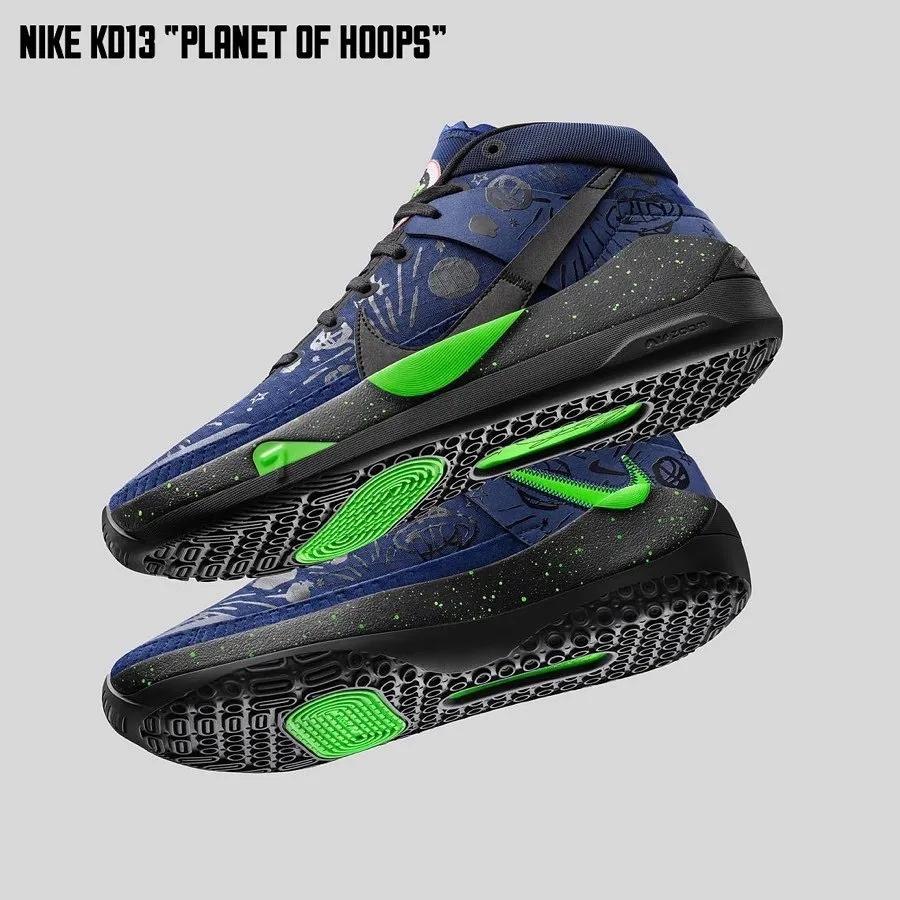 盘点nba球星上脚球鞋杜兰特篇,nba球员上脚的球鞋欧文