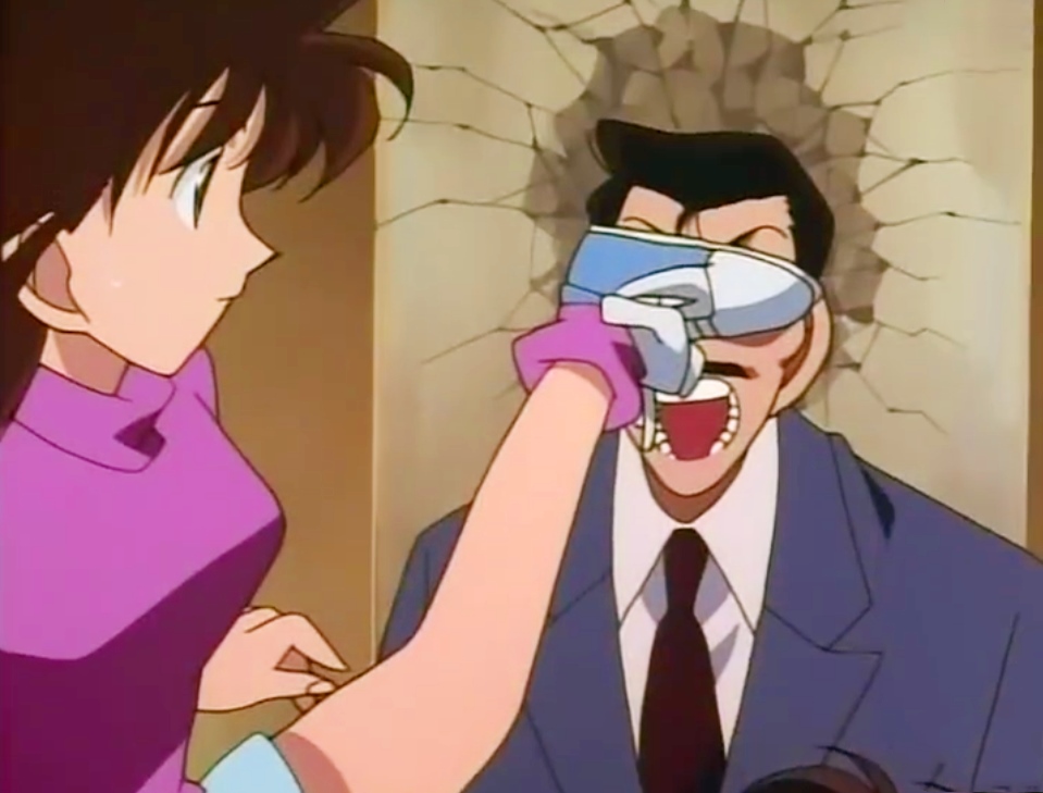 柯南麻醉针没打到毛利小五郎,柯南麻醉针射中毛利小五郎