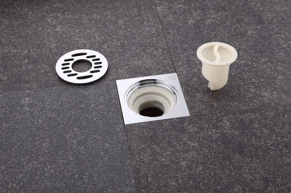 洗衣机下水管与地漏连接漏水防臭,洗衣机排水管别直插地漏