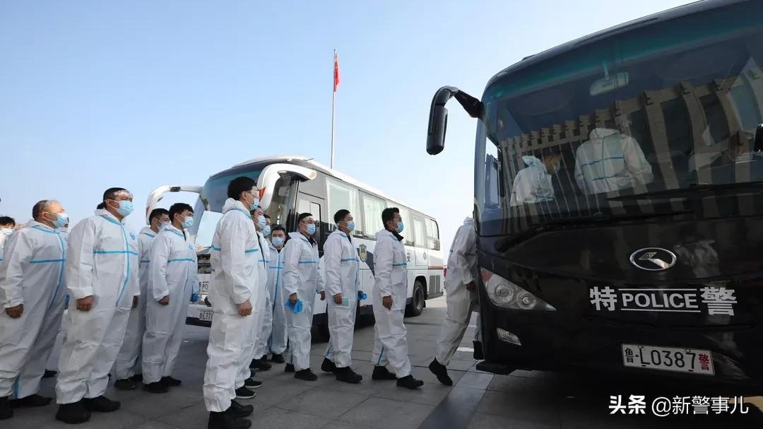 疫情奔赴一线的警察,山东五莲新冠疫情