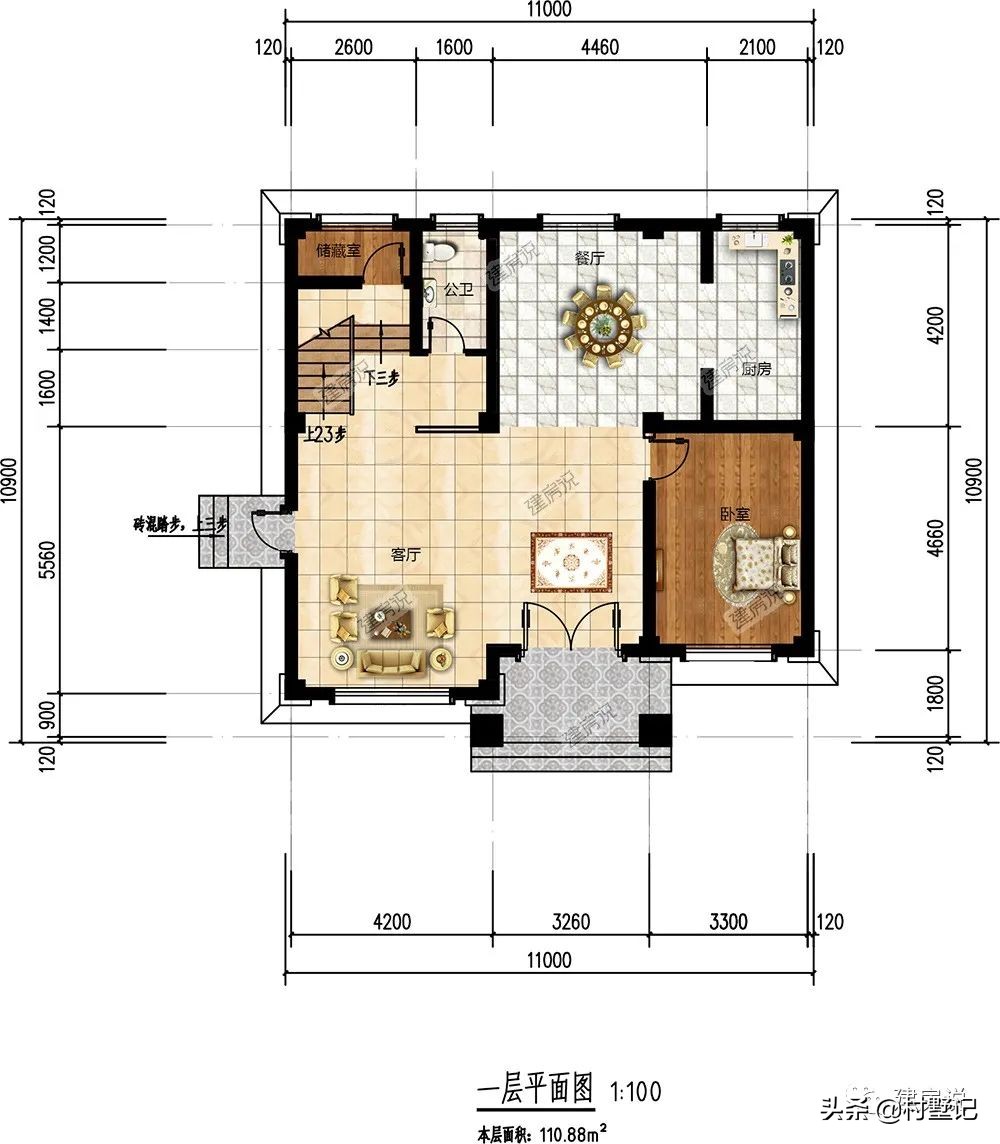 最适合农村三层平顶别墅,10套适合农村自建小别墅