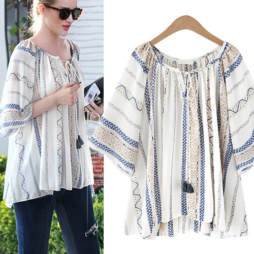 棉麻轻薄宽松上衣搭配,棉麻宽松上衣搭配效果