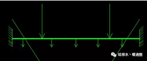 管道设备支吊架估算,暖通管道支吊架绘制