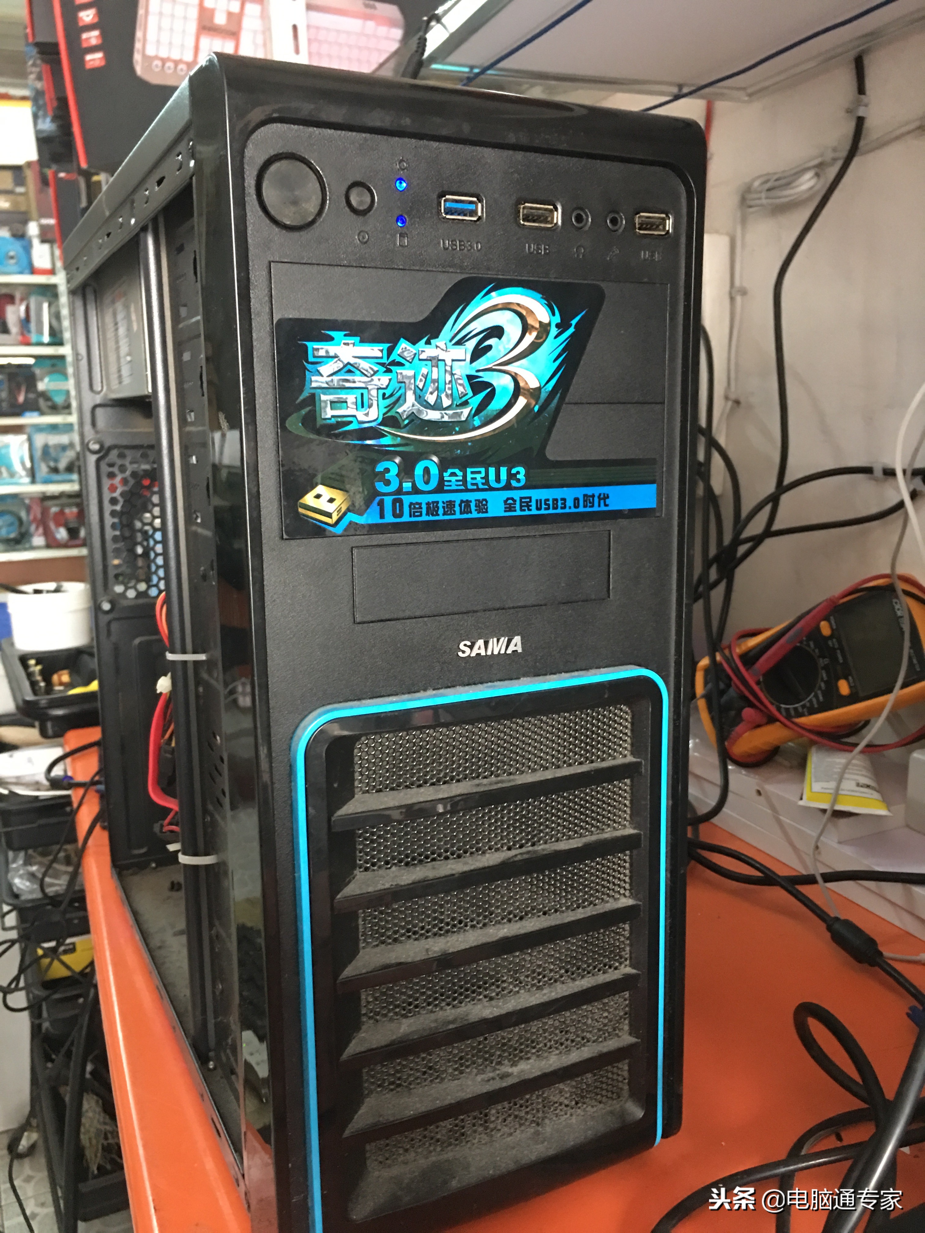 电脑主机运行时温度高，看看这位“大神”是如何解决的！