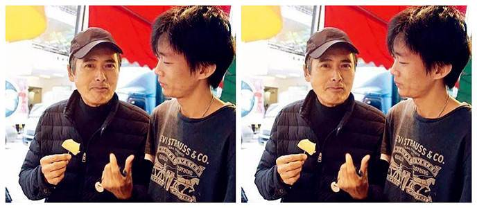 张曼玉逛街,明星逛地摊