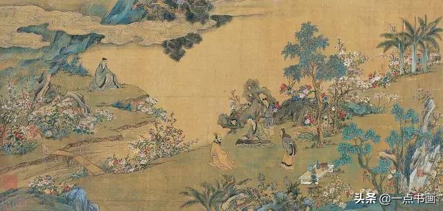 明仇英拍卖60亿的作品,明仇英桃源仙境图临摹