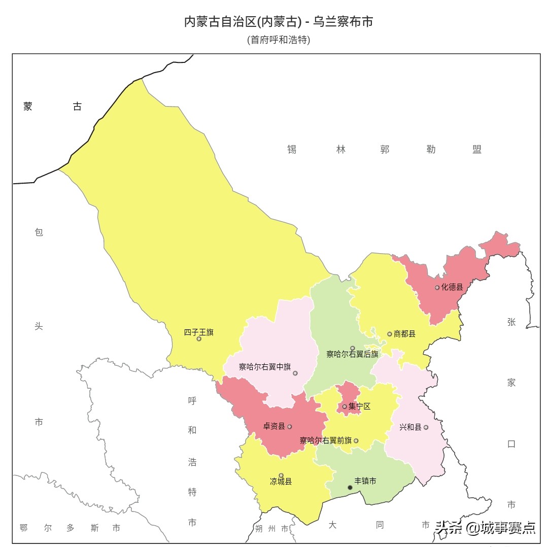 内蒙古最新行政区划,2025年内蒙古行政区划调整计划