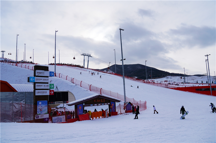 北京附近适合亲子游的滑雪场,崇礼太舞滑雪场滑雪单板