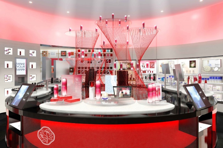 日本shiseido资生堂旗舰店,羽田机场免税店资生堂