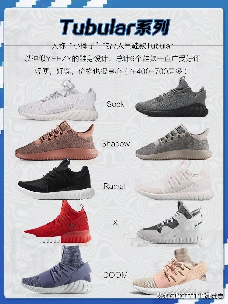 adidas三叶草的5个鞋型,阿迪达斯三叶草鞋全系列介绍
