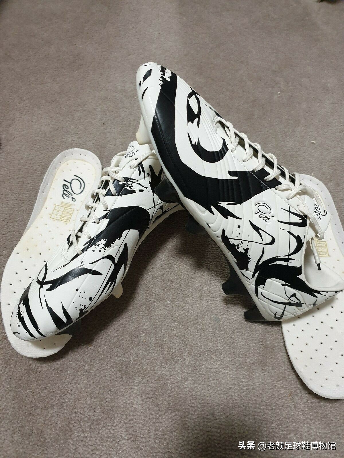 足球鞋胡尔克,胡尔克巴西刺绣足球鞋