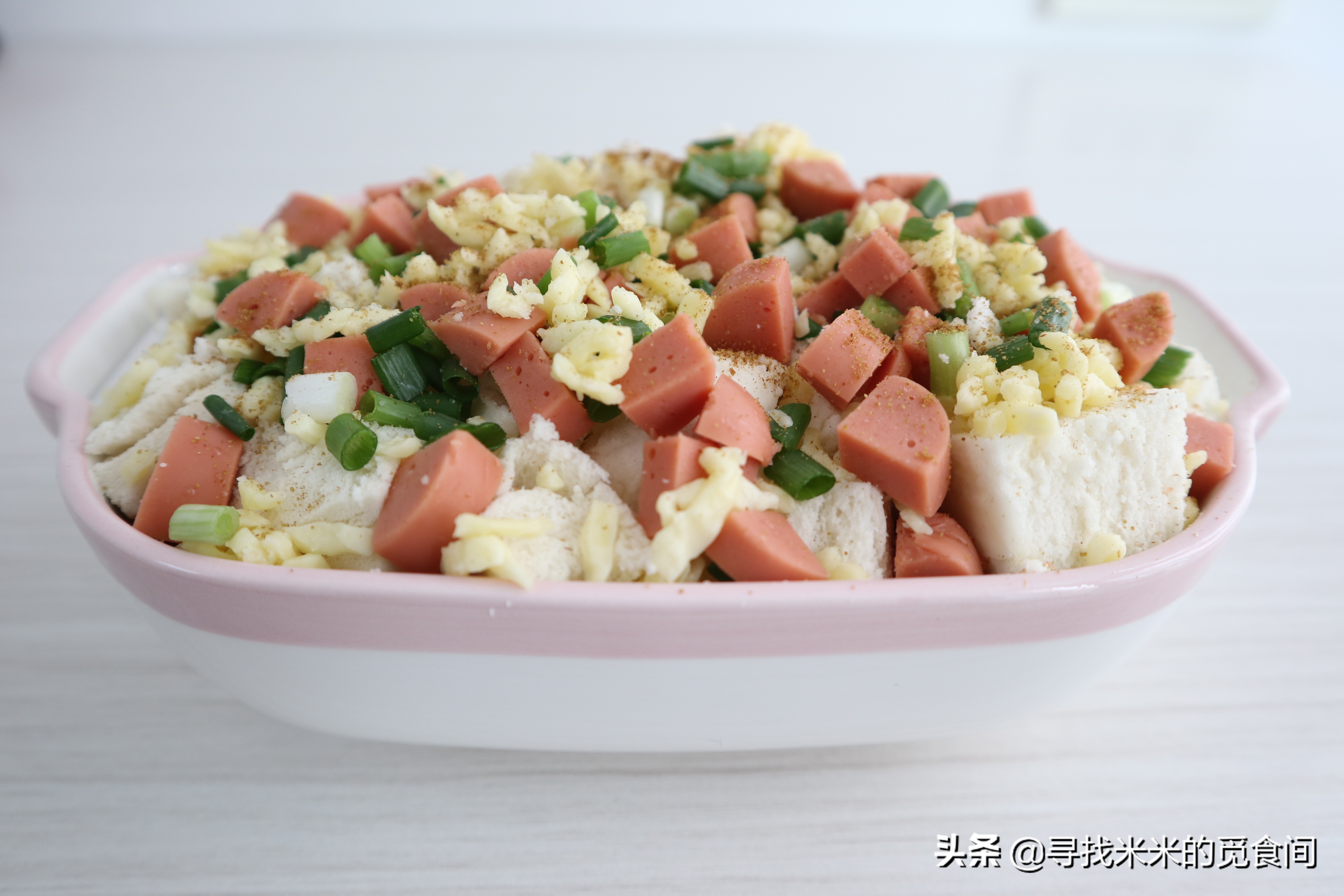 烤馒头怎么做好吃又简单,自制有模有样的奶香烤馒头