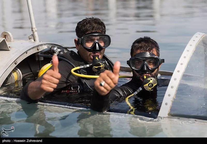 废弃战机改造成潜艇？伊朗绝密蛙人潜艇照片曝光