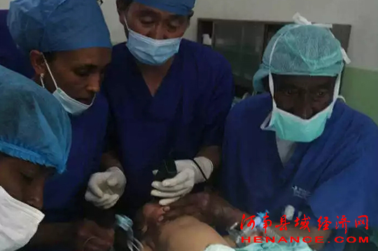 在非洲出彩的三门峡专家团队