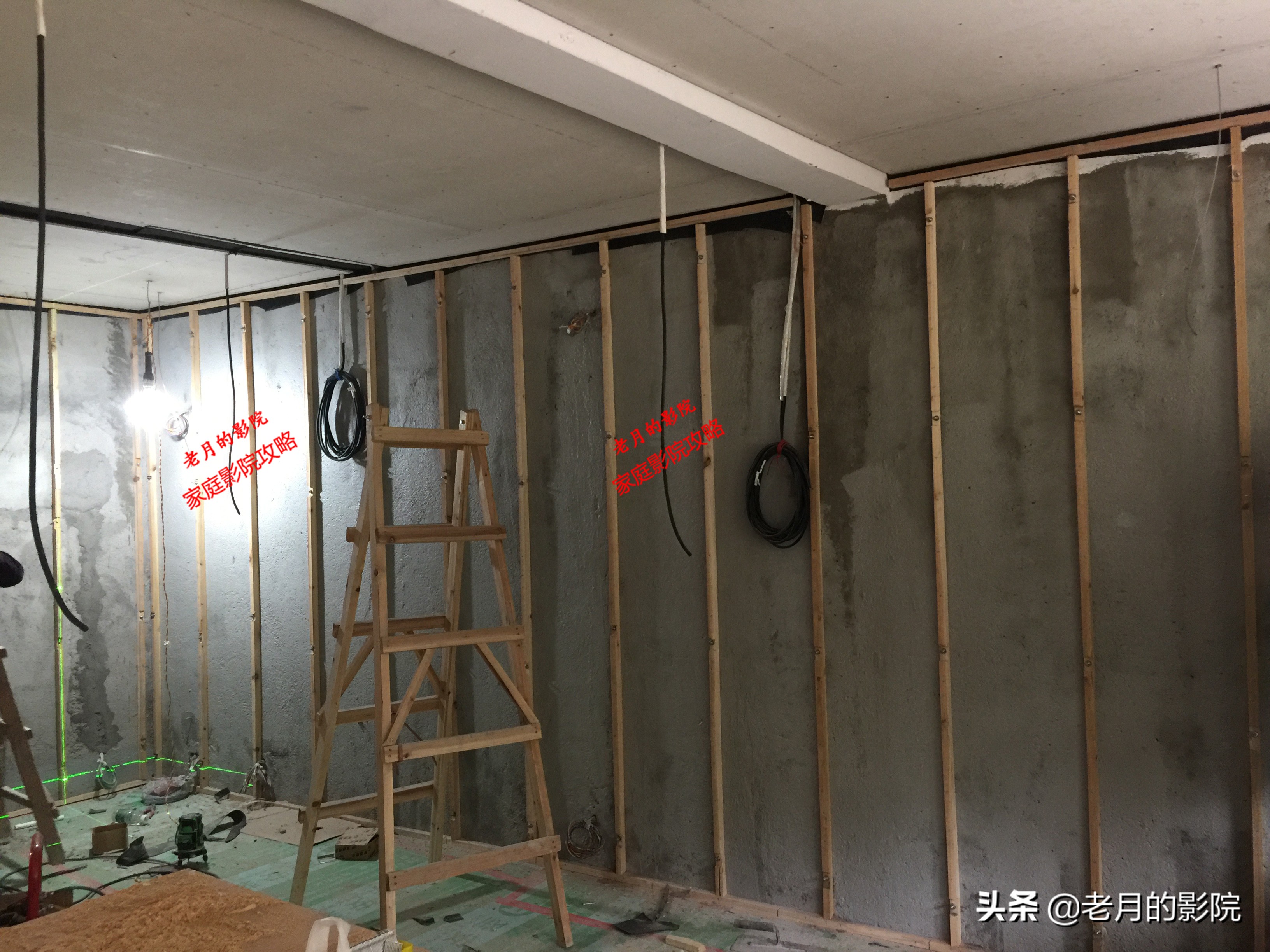 事业成功的奖励——家庭影院!朋友的影院组成记