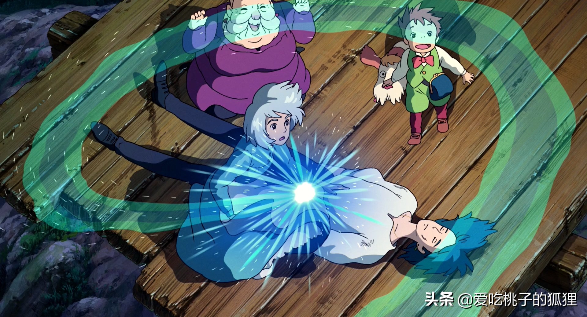 哈尔的移动城堡遇到苏菲,哈尔的移动城堡小清新爱情故事