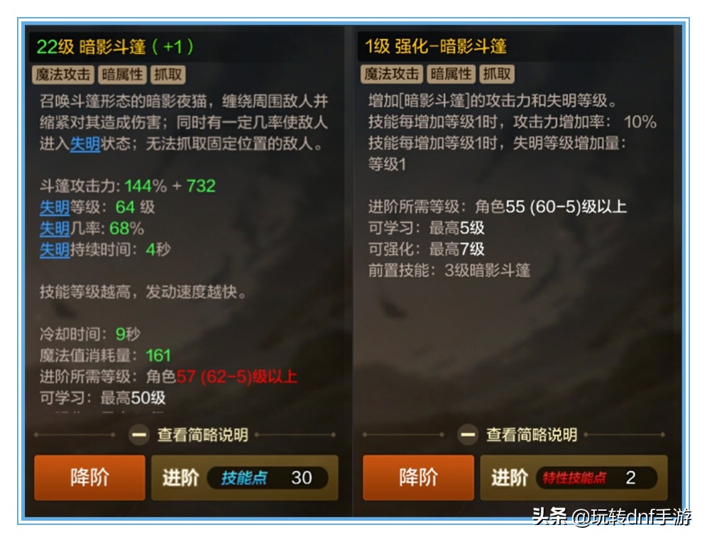 dnf手游魔道学者技能加点,魔道学者buff技能