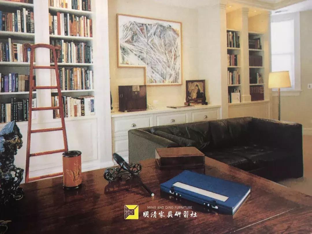 古典家具现代空间书房,古典家具与现代空间书房